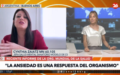 «La depresión y ansiedad son un combo explosivo»