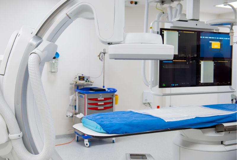 Hemodinamia tecnología para procedimientos cardiovasculares